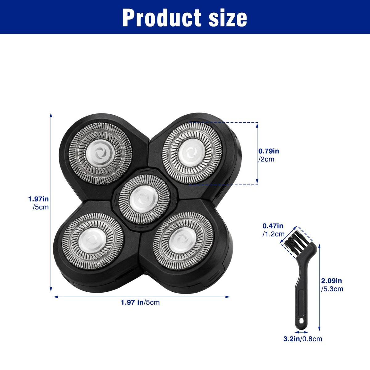 5 Pack Replacement Blades C196