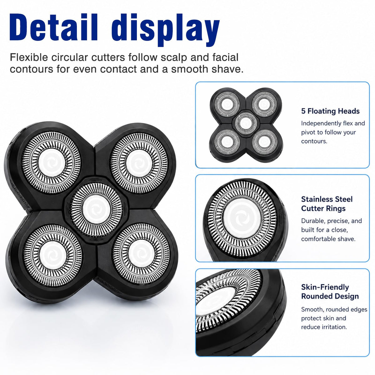 5 Pack Replacement Blades C196