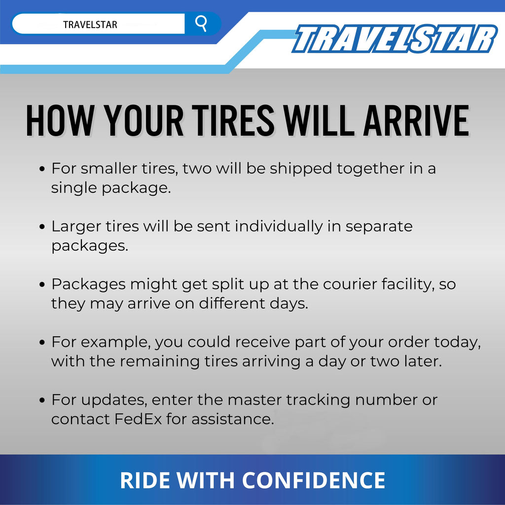 Set of 4 All Weather Tires C625