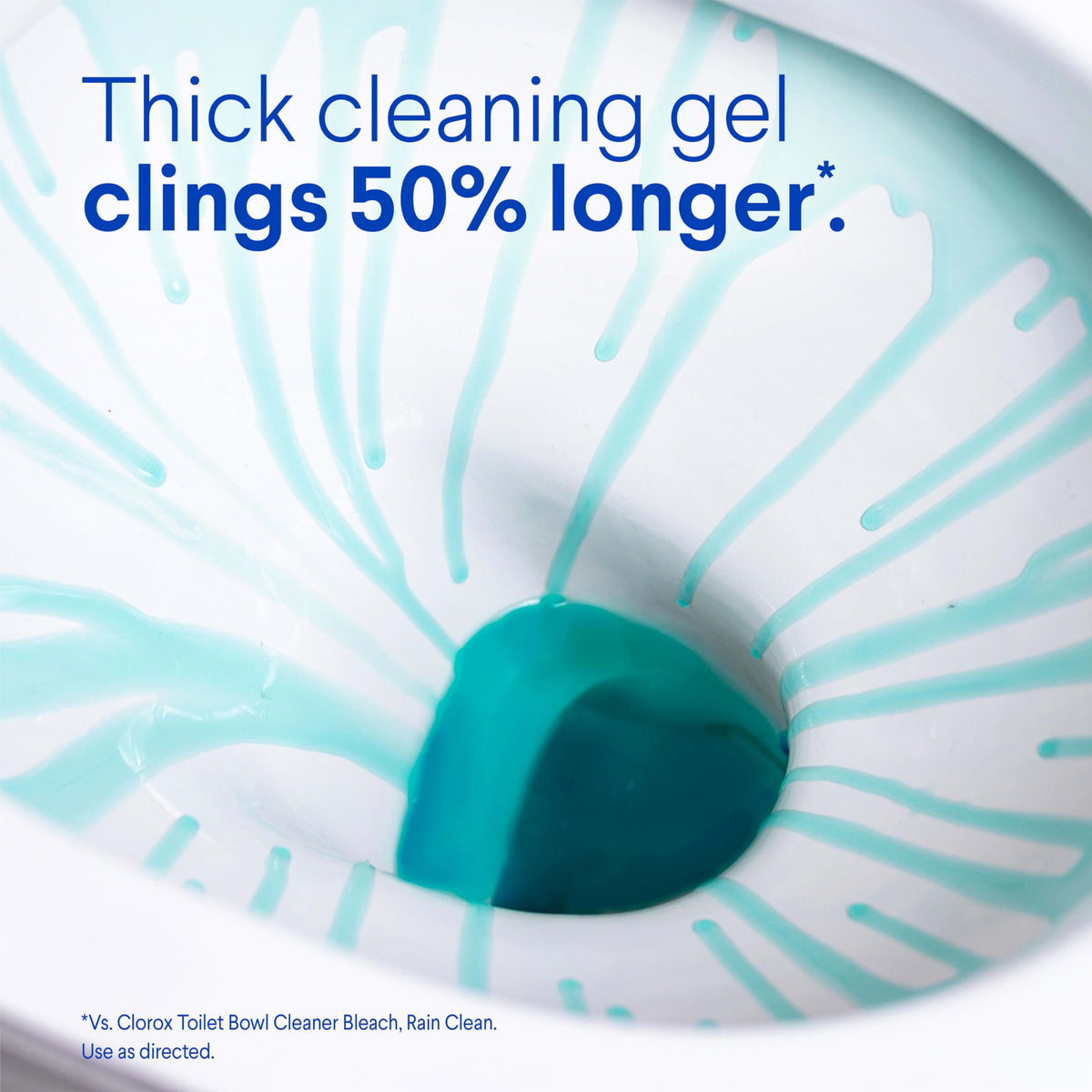 Toilet Bowl Cleaner Clinging Bleach Gel, Ocean Mist, 24 Fl Oz, Pack of 2 M88175
