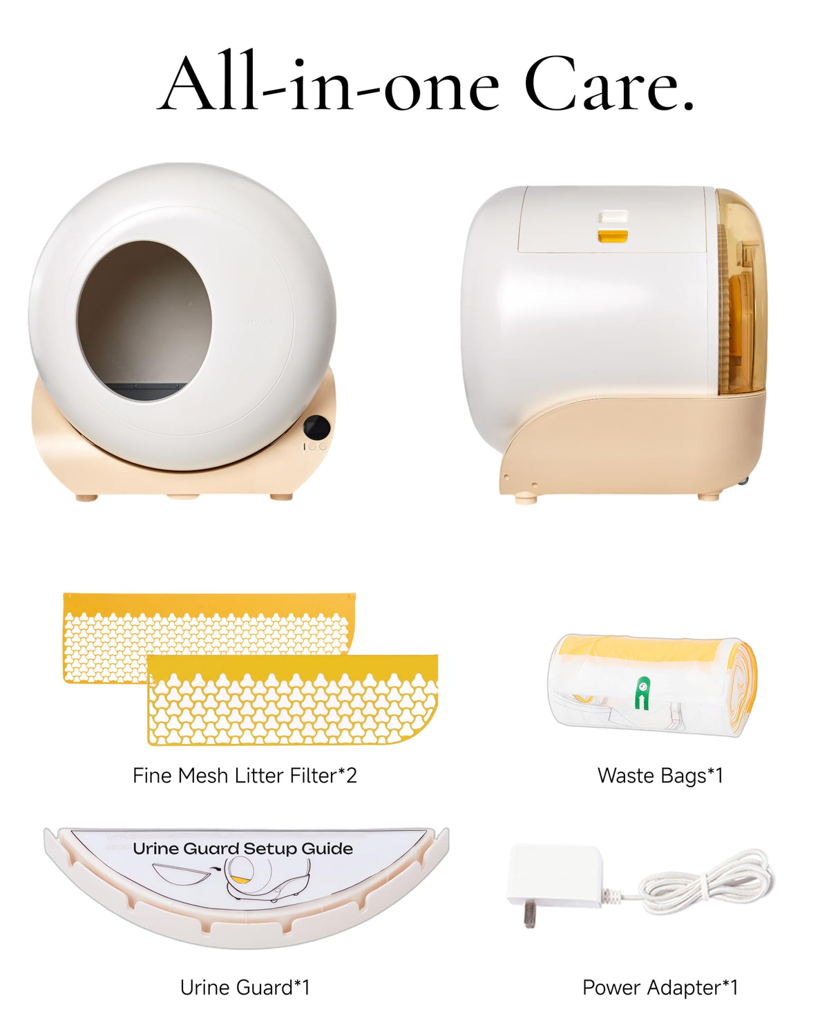 Automatic Self Cleaning Litter Box with Night Light Z808176