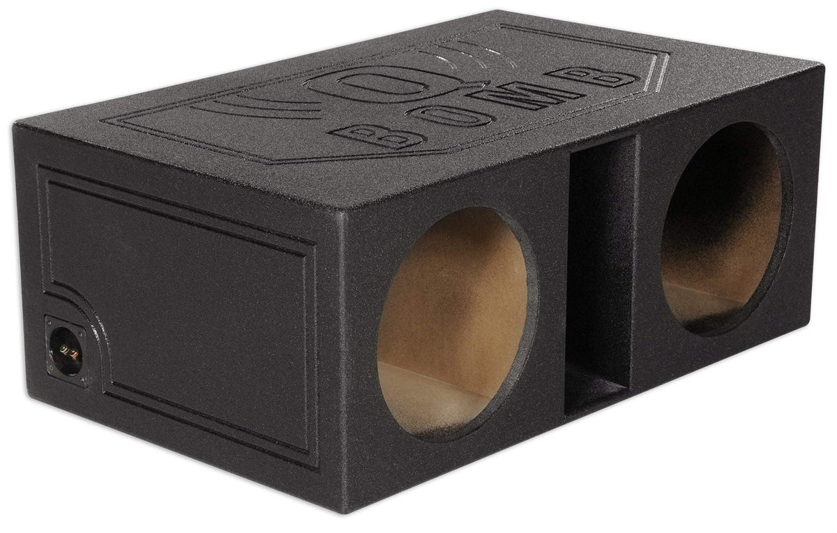 Dual 12" Vented Subwoofer Box Enclosure F807