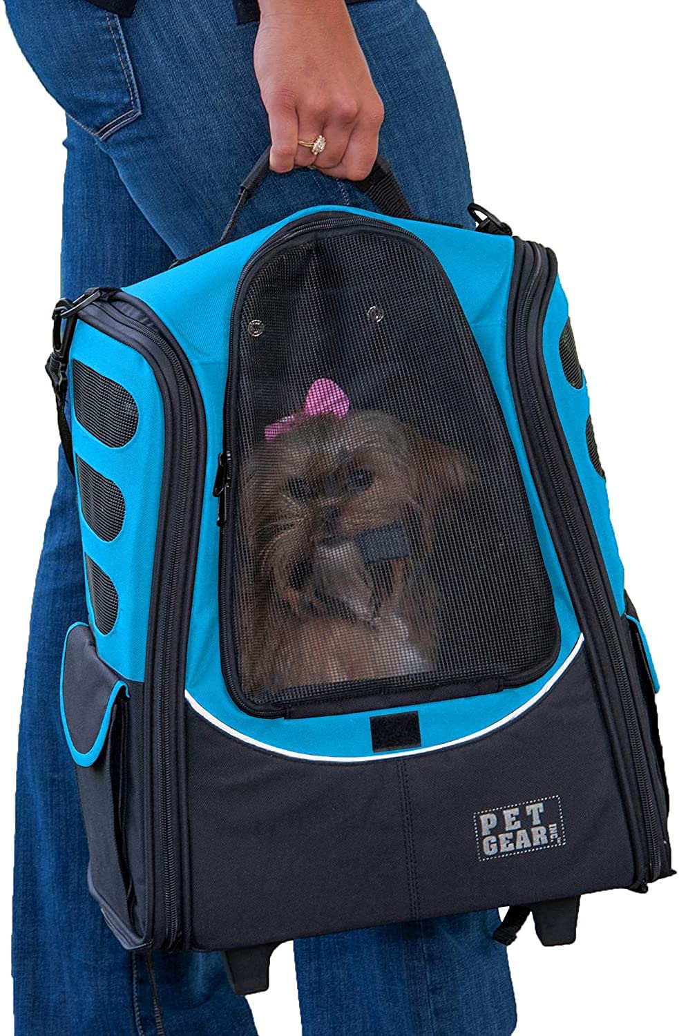 Ocean Blue Pet Backpack O87876