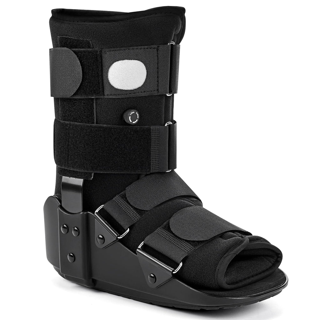 Adjustable Air Walking Boot Medium Black I222525