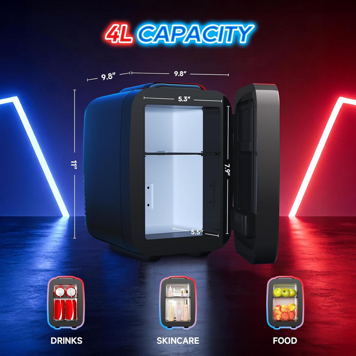 Mini Fridge 4L 6 Can Z73689