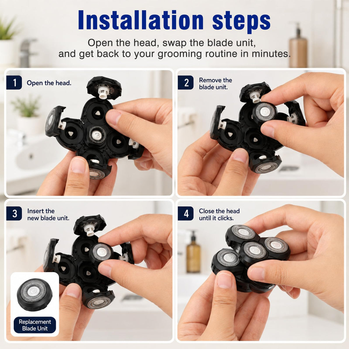 5 Pack Replacement Blades C196