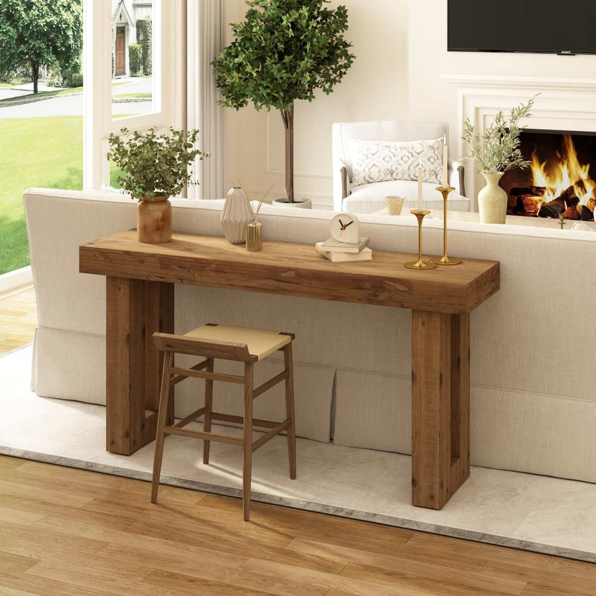 Solid Wood Console Table C512