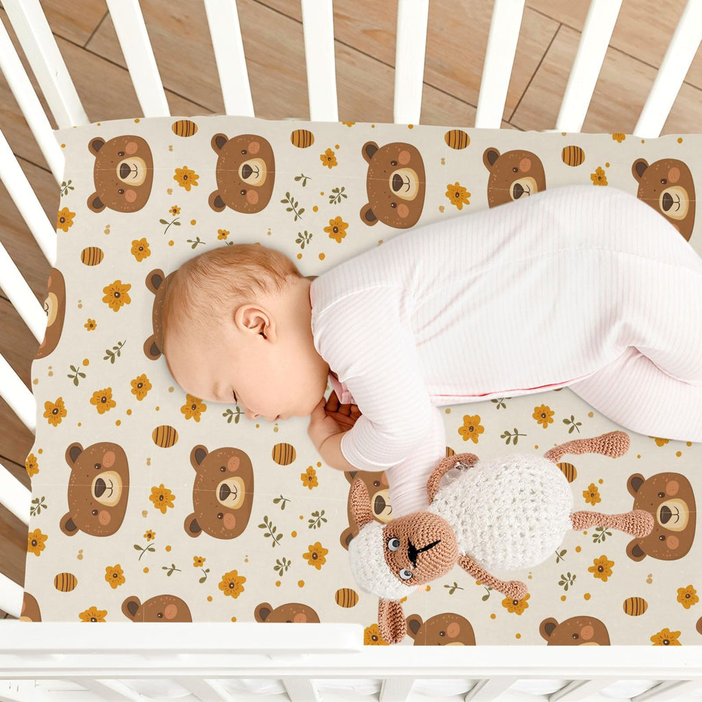Soft Breathable Microfiber Crib Sheet I85733