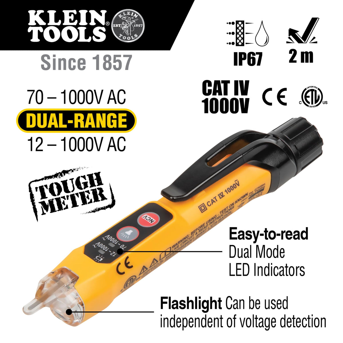 Digital Multimeter Electrical Test Kit with Carrying Case O422686