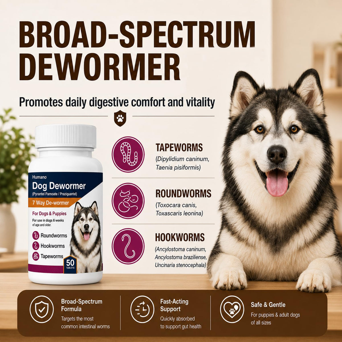 7 Way Dewormer for Dogs D50140