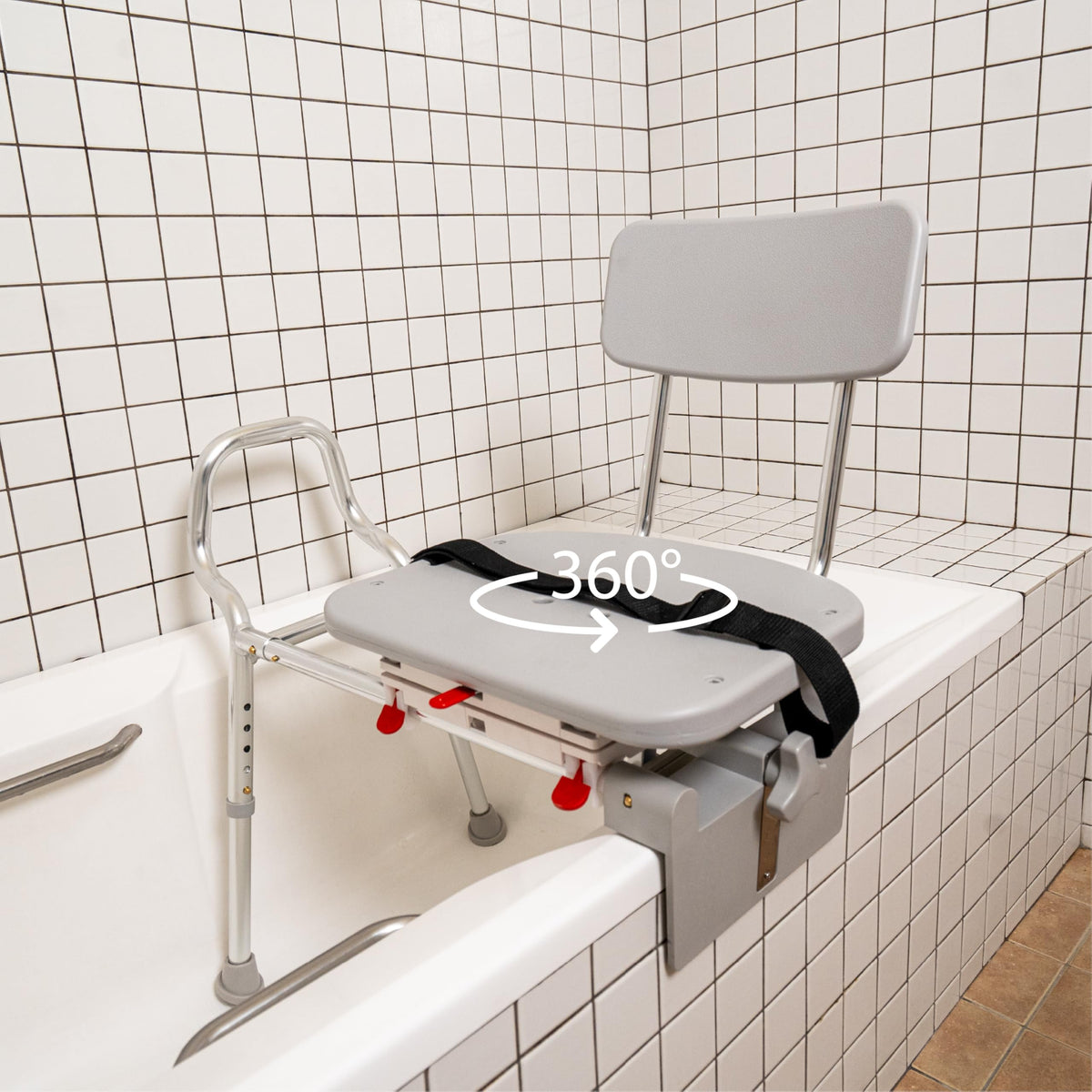 Sliding Tub Transfer Bench with Swivel Seat M951