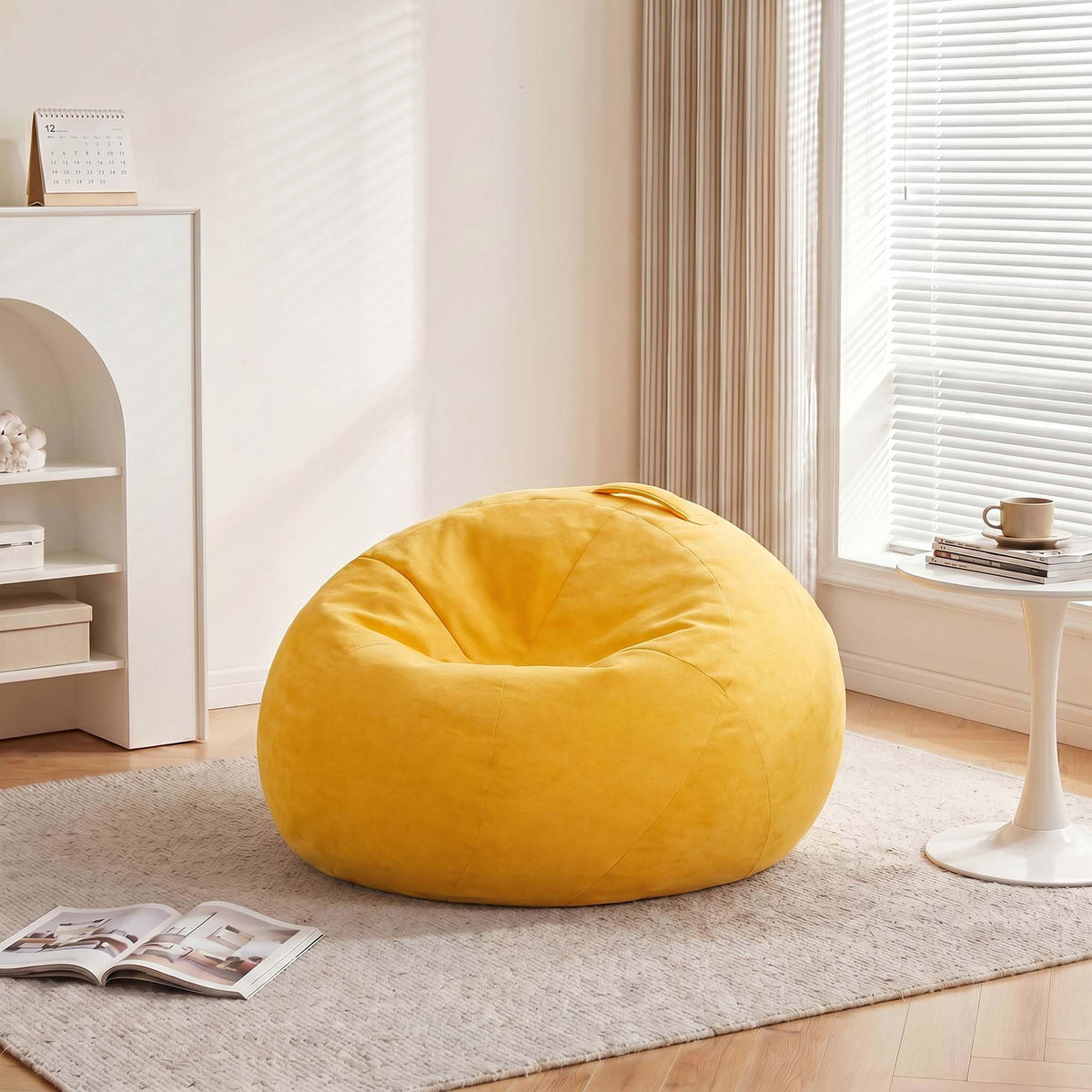 Yellow Kids Bean Bag Chair U383