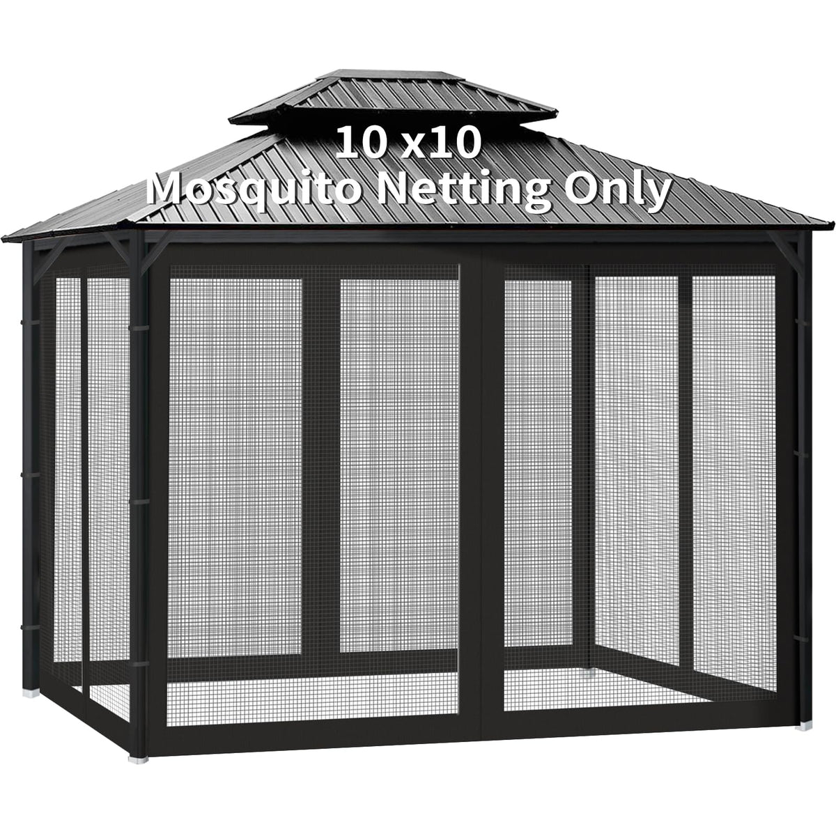 10' x 10' Pop Up Canopy Tent Replacement Mosquito Netting T6901