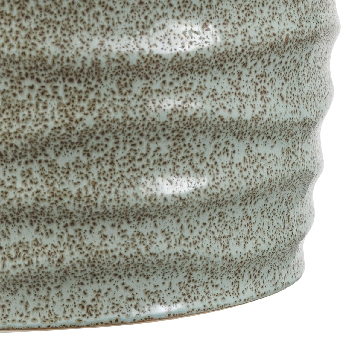 Blue Ceramic Garden Stool C795