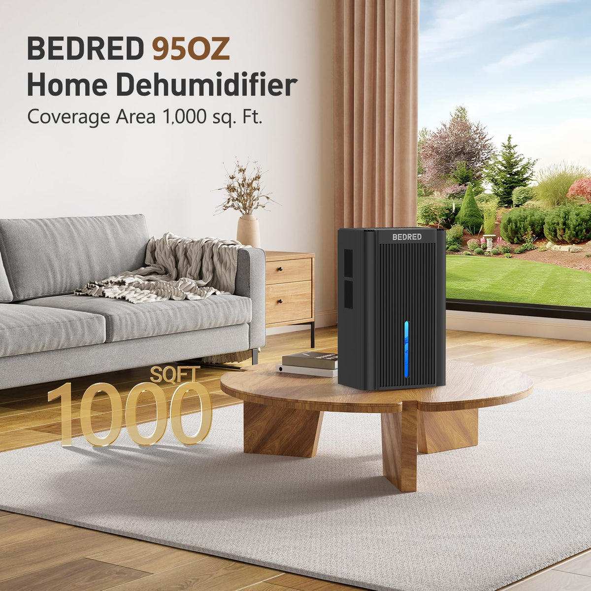 95OZ Dehumidifier with Auto Shut Off Black W717