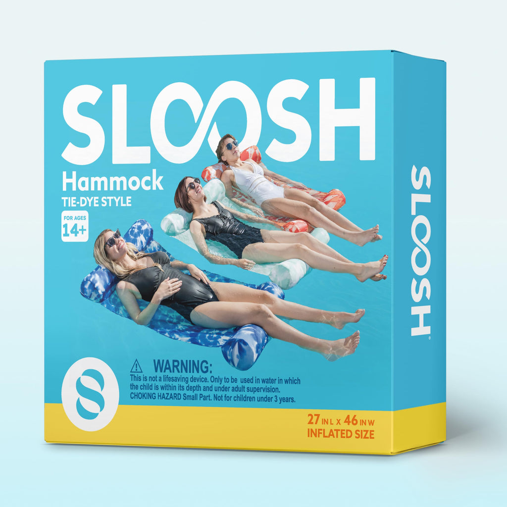 3 Pack 4-in-1 Inflatable Pool Floats Water Hammock Lounges G848940