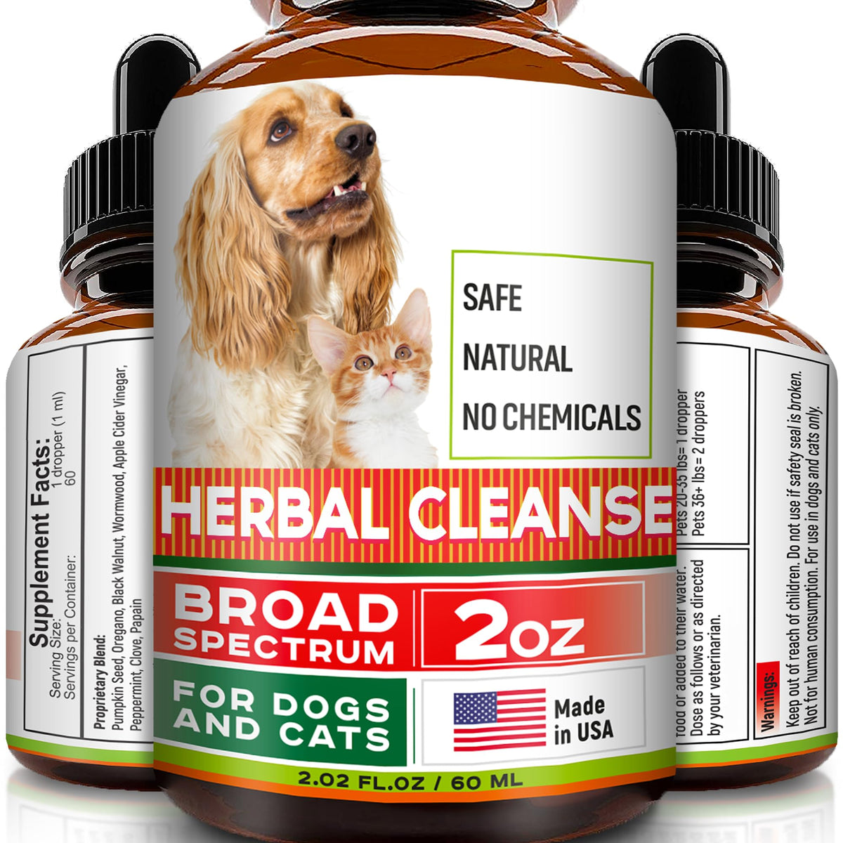 Herbal Cleanse for Dogs and Cats 2fl.oz L865