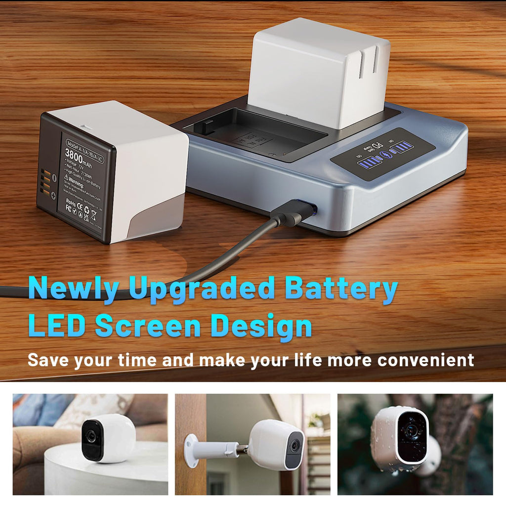 3800mAh Rechargeable Lithium Battery with Charger Station R13629