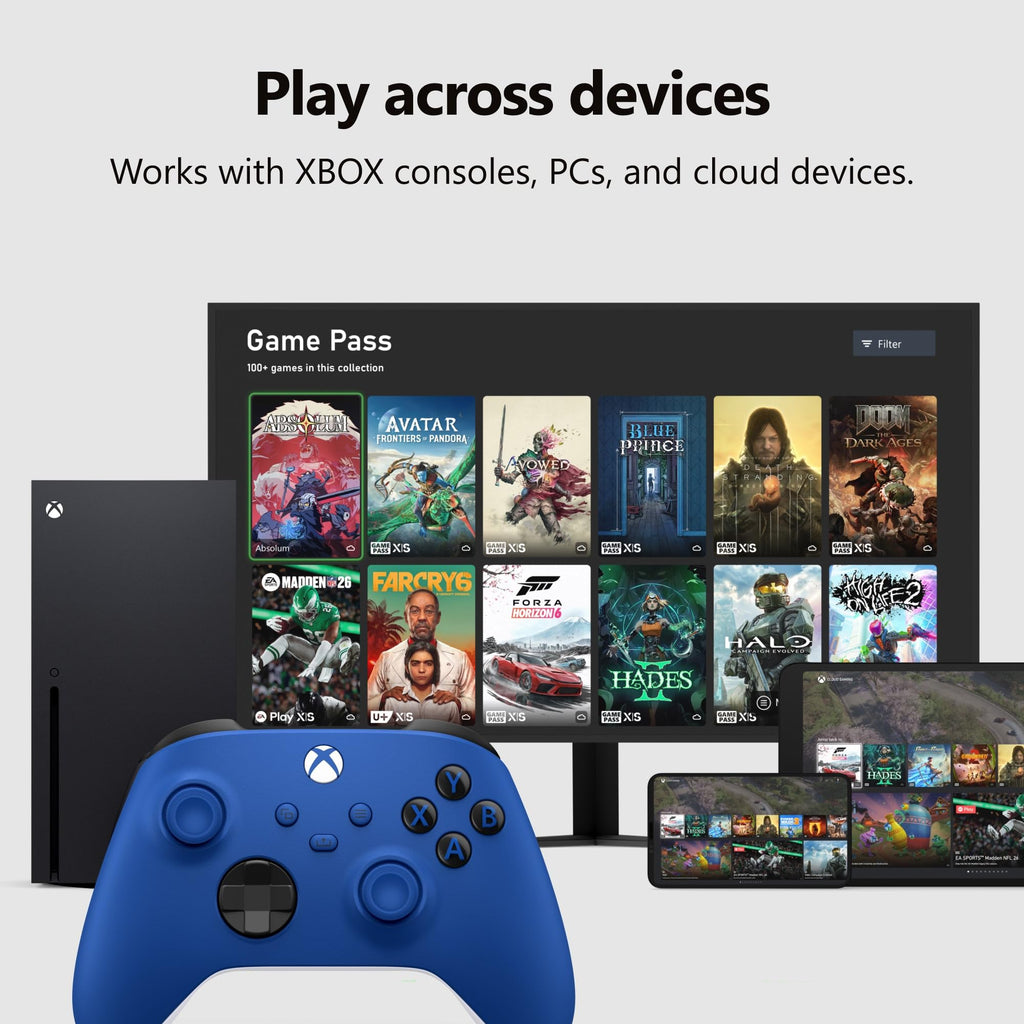 Wireless Gaming Controller Shock Blue O179