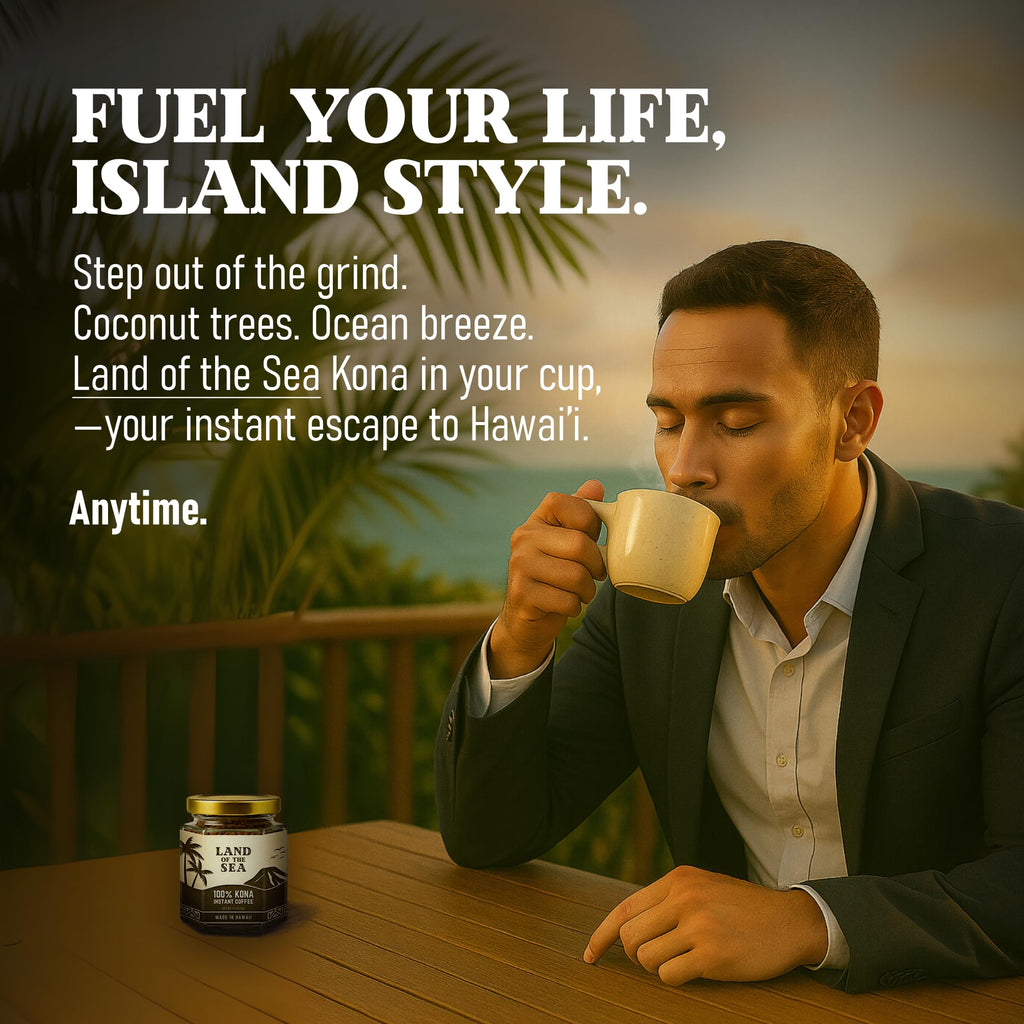 Hawaiian Instant Coffee 3 Packs Medium Roast Freeze Dried Arabica D78292