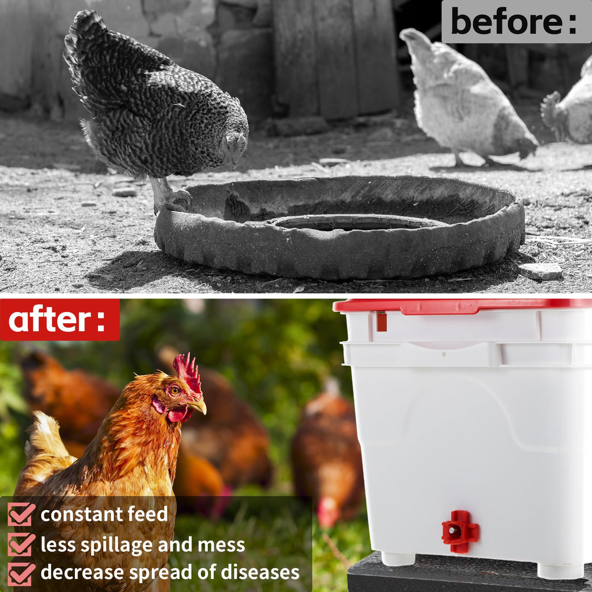 12 Pcs Horizontal Chicken Waterer Nipples with Drill Bit Q9544