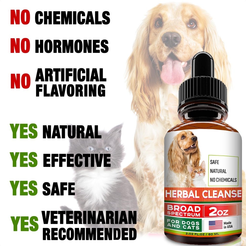 Herbal Cleanse for Dogs and Cats 2fl.oz L865