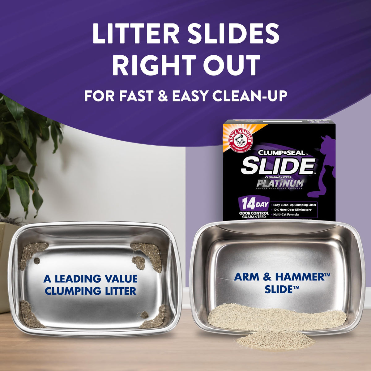 Clumping Cat Litter, 18 lbs Q528274