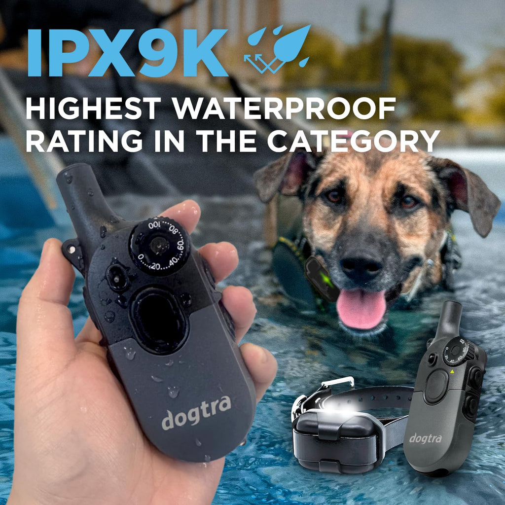 Remote Training E Collar 1/2 Mile IPX9K Waterproof Q143
