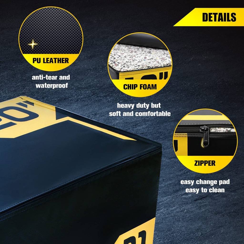 3 in 1 Foam Plyometric Box F79421