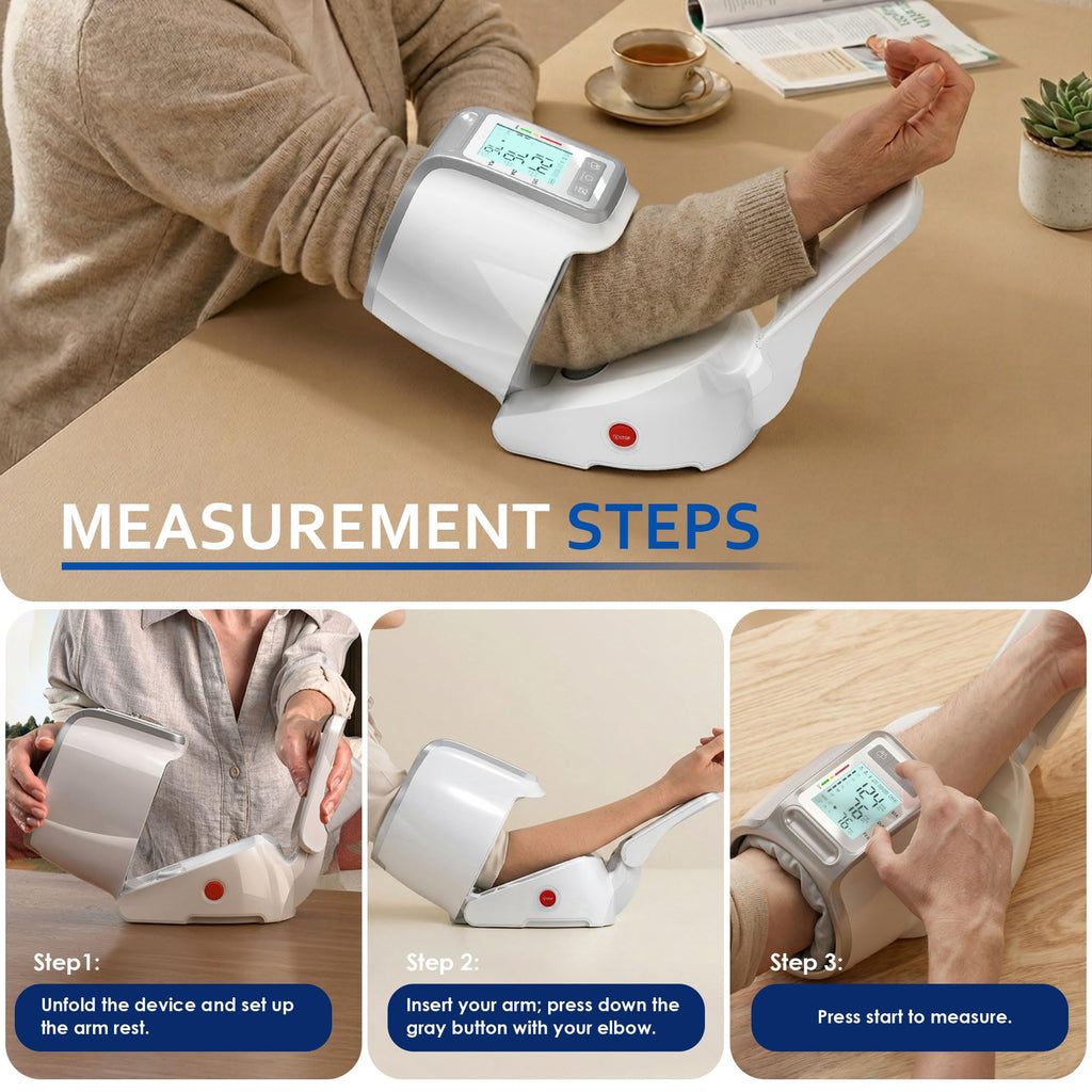 Upper Arm Blood Pressure Monitor with Barrel Cuff A695998
