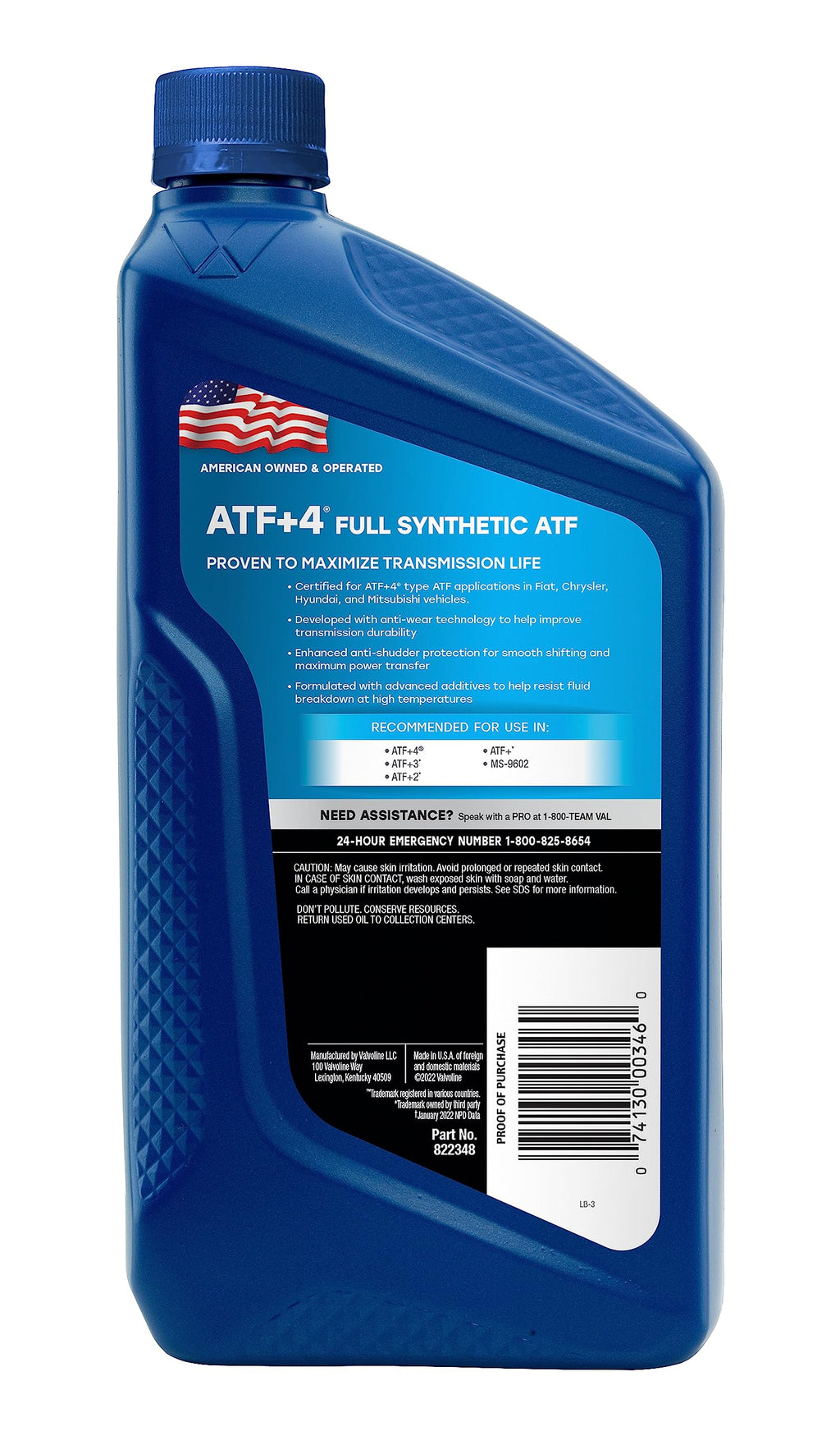 Full Synthetic Automatic Transmission Fluid 1 Quart I430