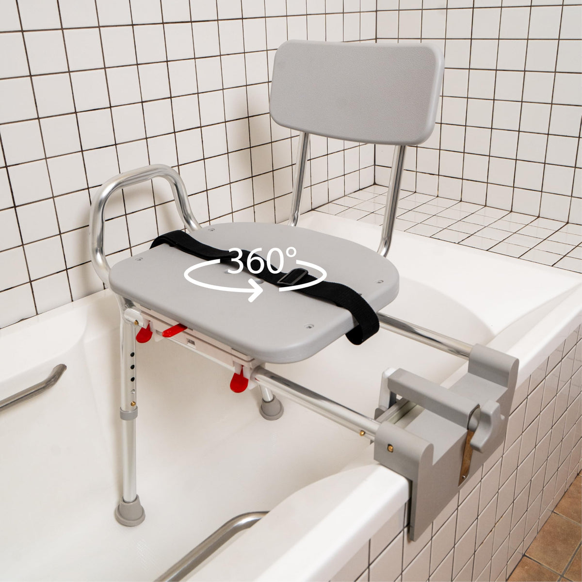 Sliding Tub Transfer Bench with Swivel Seat M951