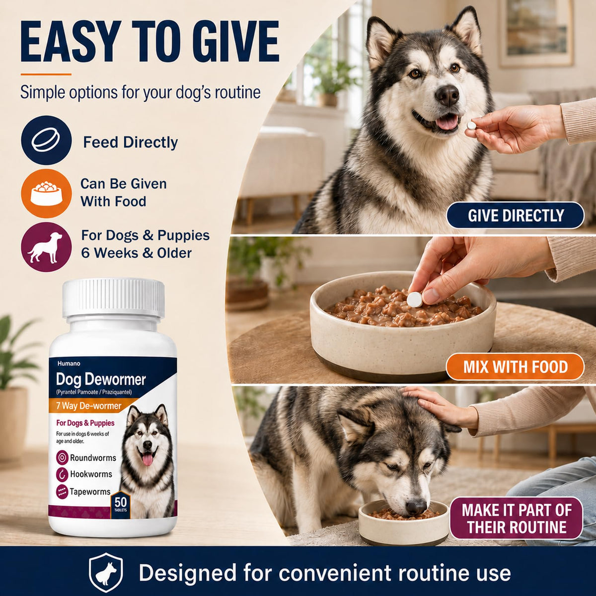 7 Way Dewormer for Dogs D50140