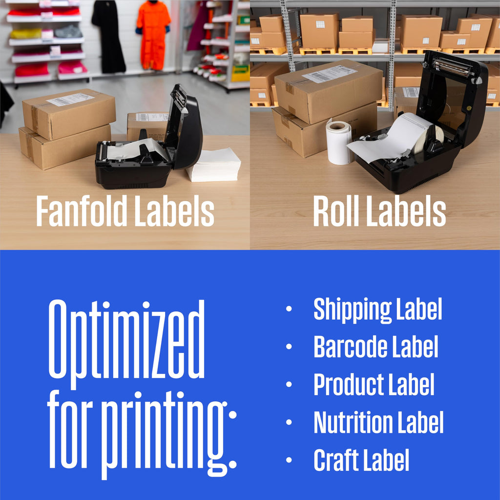Thermal Shipping Label Printer USB 4x6 Commercial Grade Desktop Label Printer D777