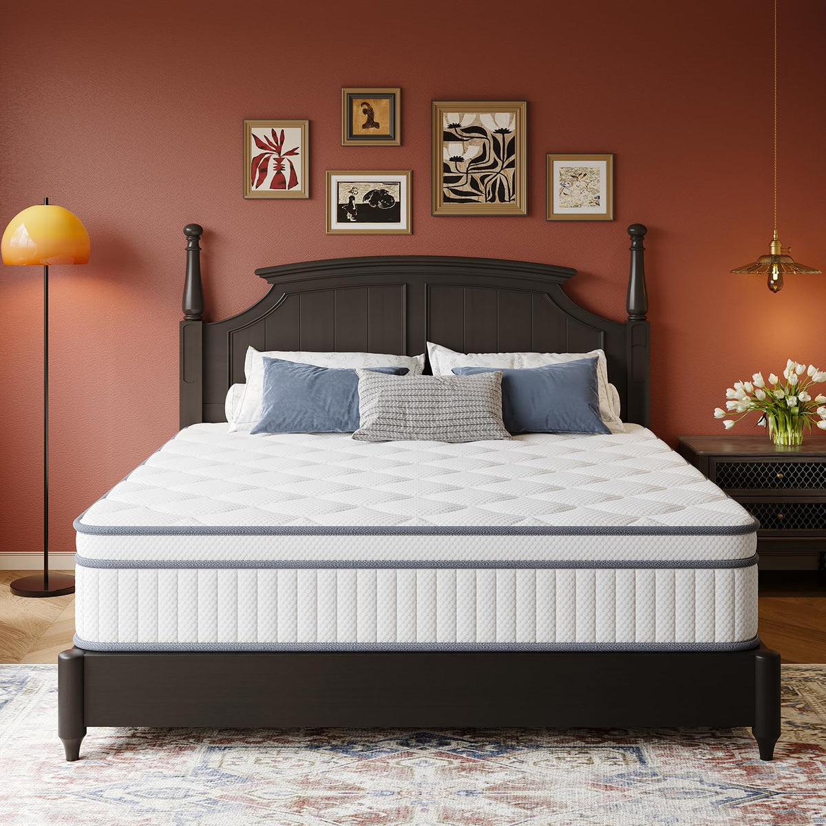 Full Size 14 Inch Innerspring Hybrid Mattress Z5164