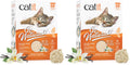 Pea Husk Clumping Cat Litter 12.3 lb Pack of 2 X310