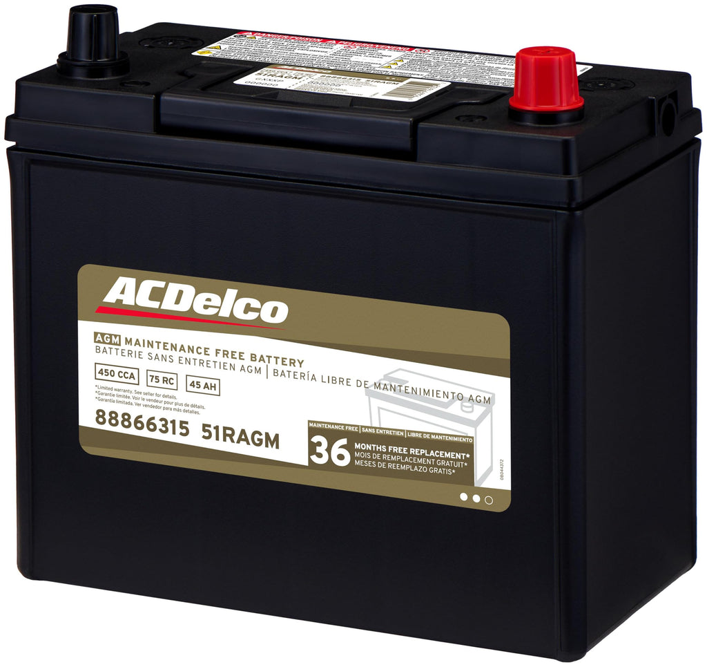 AGM BCI Group 51R Car Battery D259402