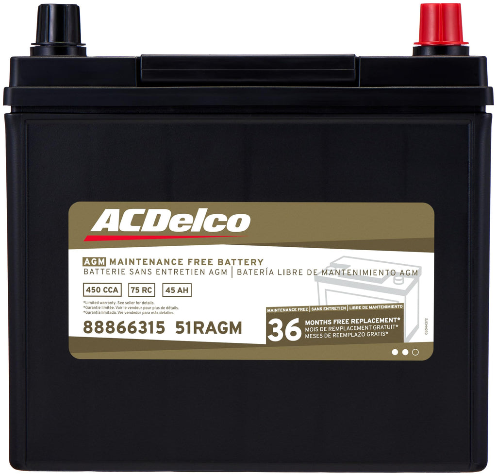 AGM BCI Group 51R Car Battery D259402