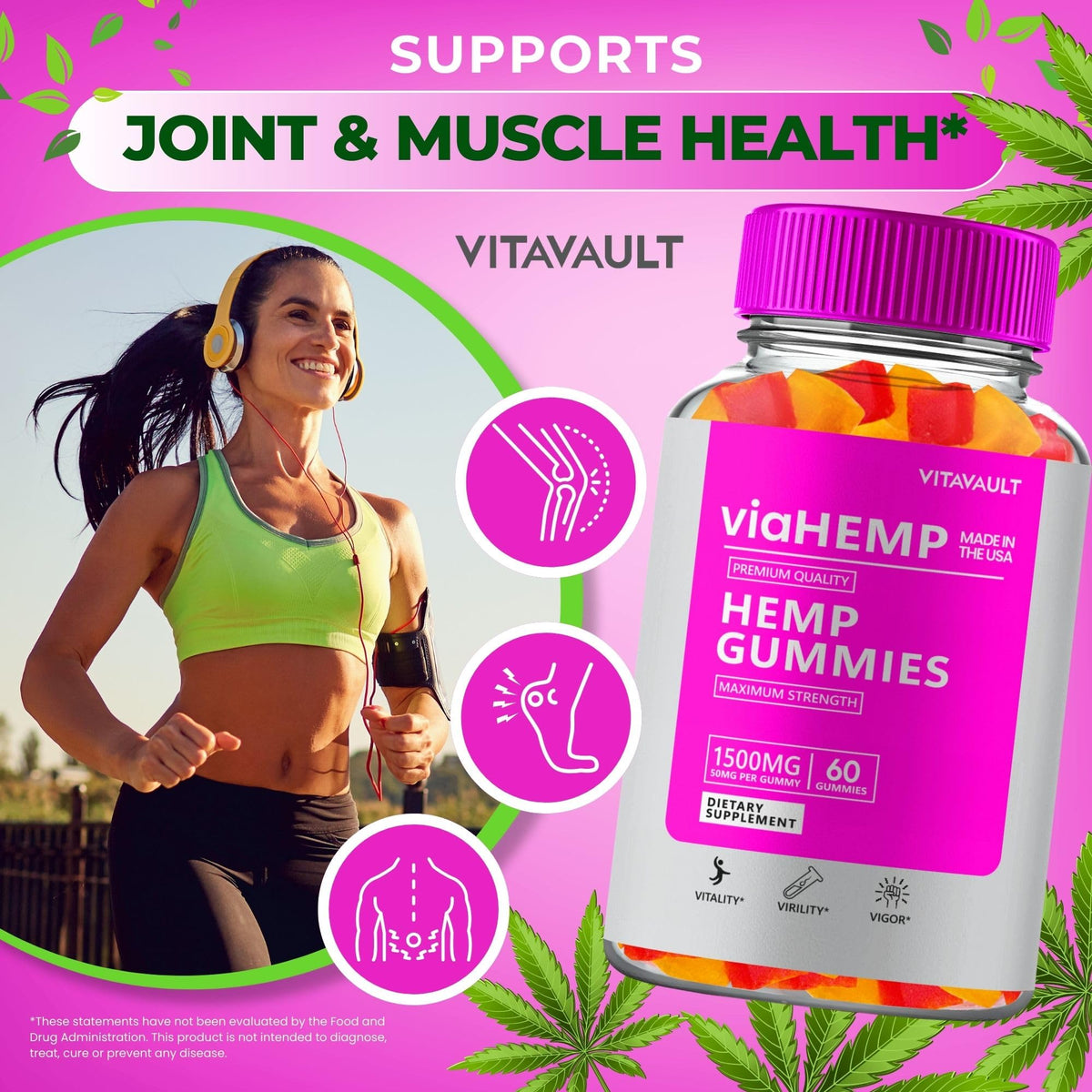 Hemp Gummies 60 Gummies N657534