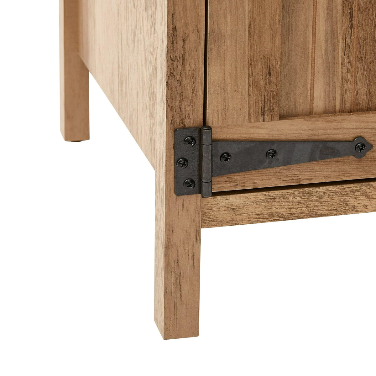 Rustic 70 in TV Stand with 2 Storage Cabinets C615676