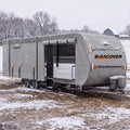 22-24 ft 500D Oxford Waterproof Travel Trailer Cover Z95962