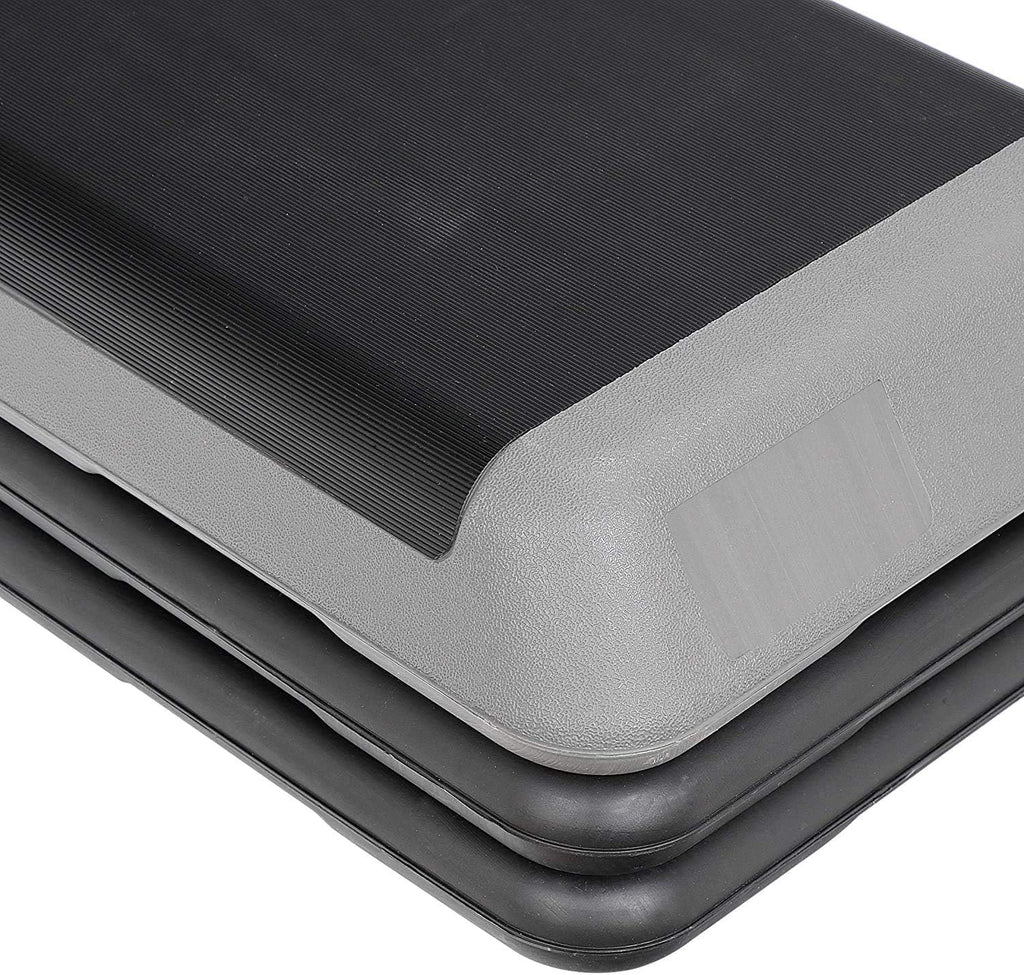 43" Adjustable Exercise Aerobic Step Platform with 4 Removable Risers R497562