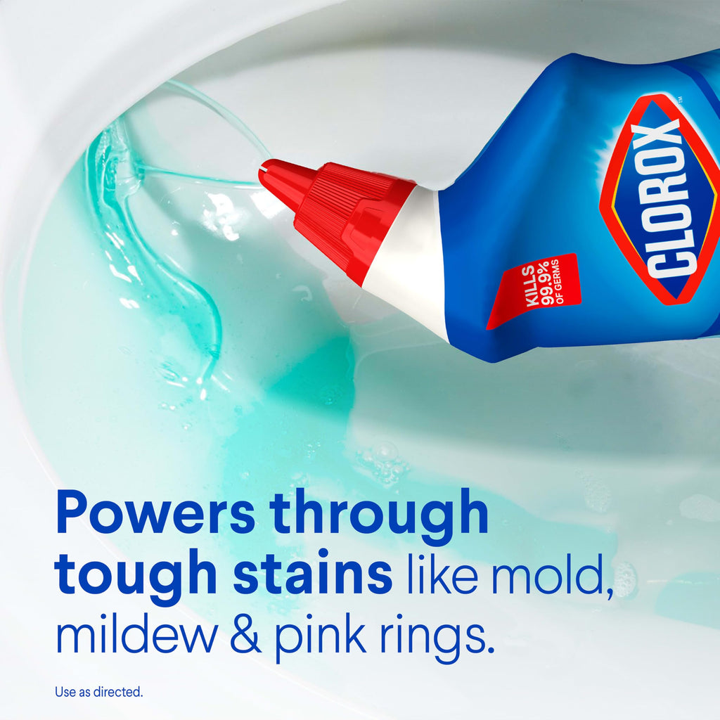 Toilet Bowl Cleaner Clinging Bleach Gel, Ocean Mist, 24 Fl Oz, Pack of 2 M88175