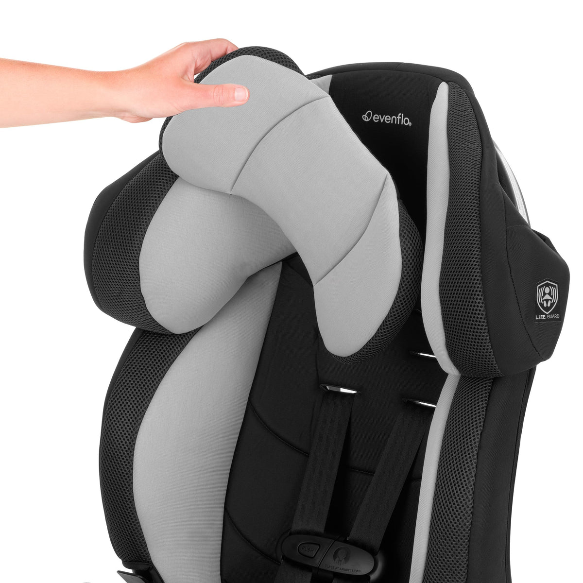 2-in-1 Booster Car Seat, Black J28729