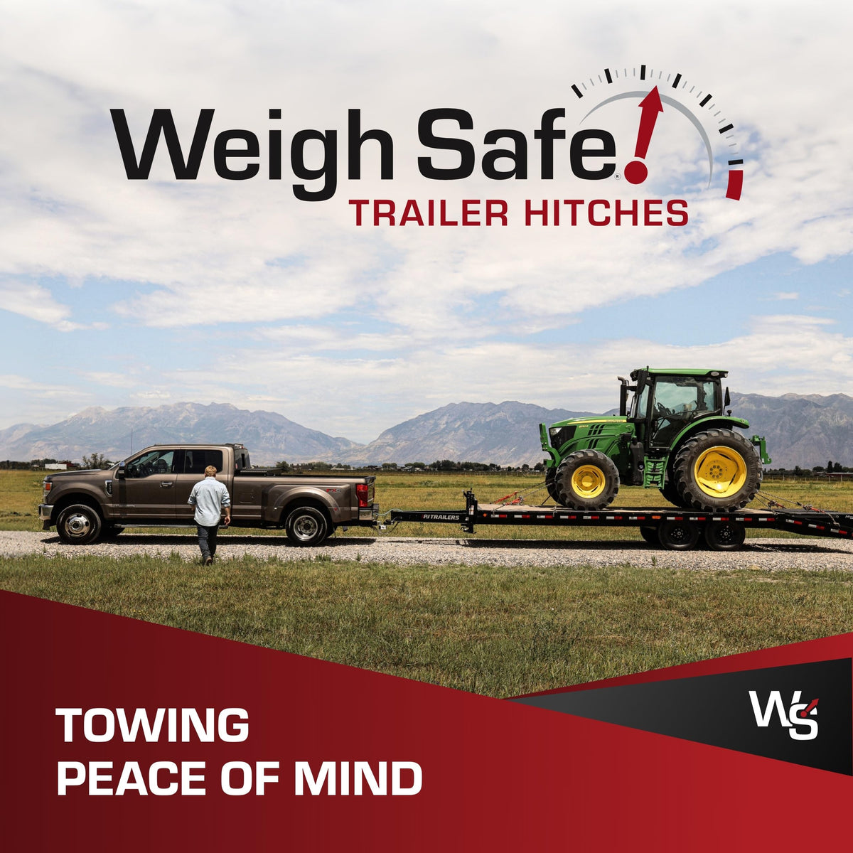Weight Distribution Hitch with Anti-Sway, 8" Drop, 2" Shank, 8,500-lb Towing B5724
