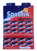 100 Sputnik Blades Stainless Steel Double Edge Razor Blade Teflon Coated 5-count (20 Packs of 5) A864976