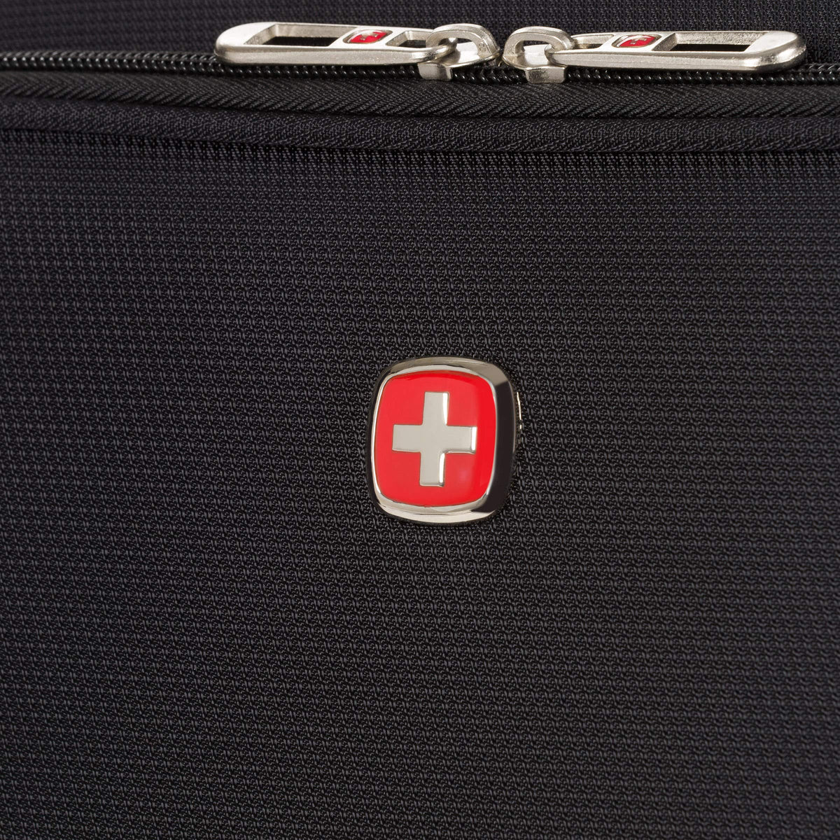 Black 18-Inch Softside Carry-On Luggage with Spinner Wheels J974