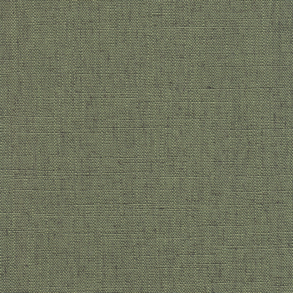 Olive Green Woven Storage Bench with Wood Legs C23363